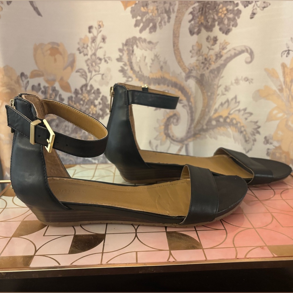 Reaction Kenneth Cole | Black Sandals